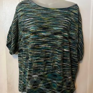 Lane Bryant Multi Color Woman’s Top 18/20